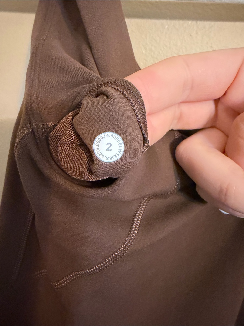 Lululemon Align Bodysuit 6" Java - Picture 5 of 5